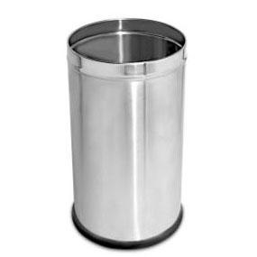 Stainless Steel Open Plain Dustbins